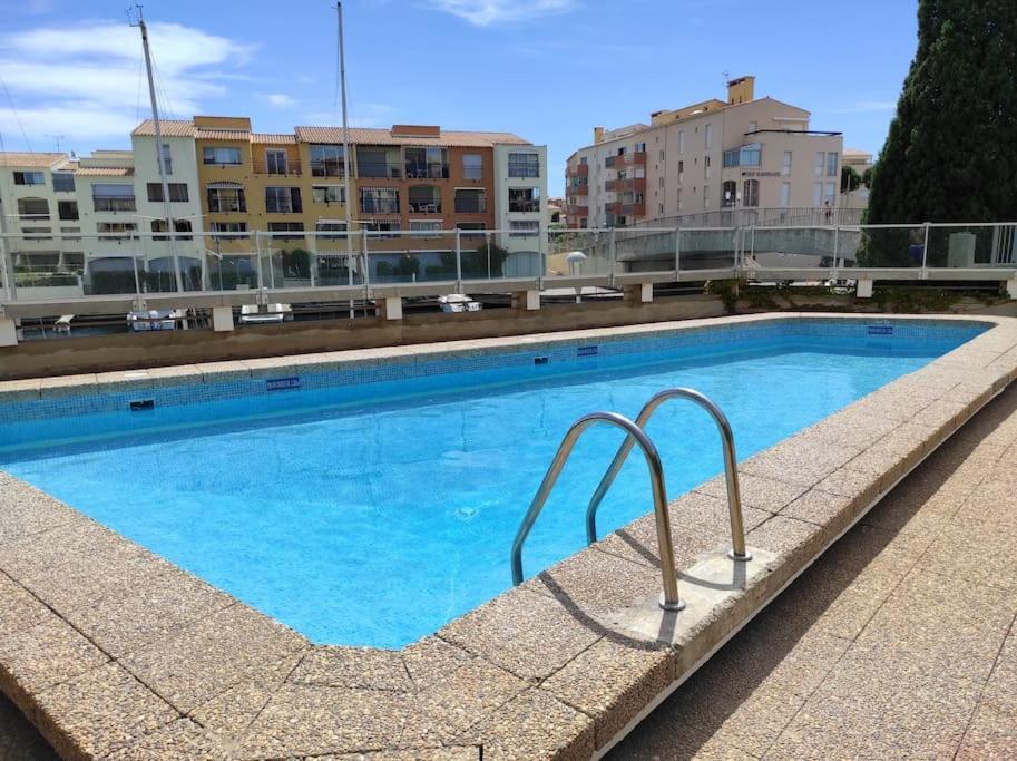Confortable Appartement Grande Terrasse Piscine Parking Clim Agde Dış mekan fotoğraf