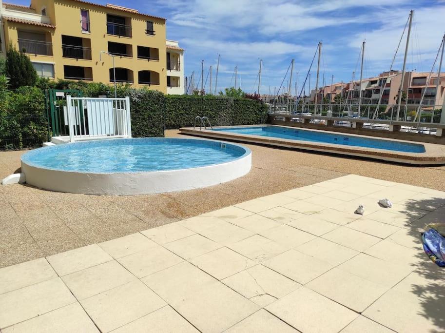Confortable Appartement Grande Terrasse Piscine Parking Clim Agde Dış mekan fotoğraf